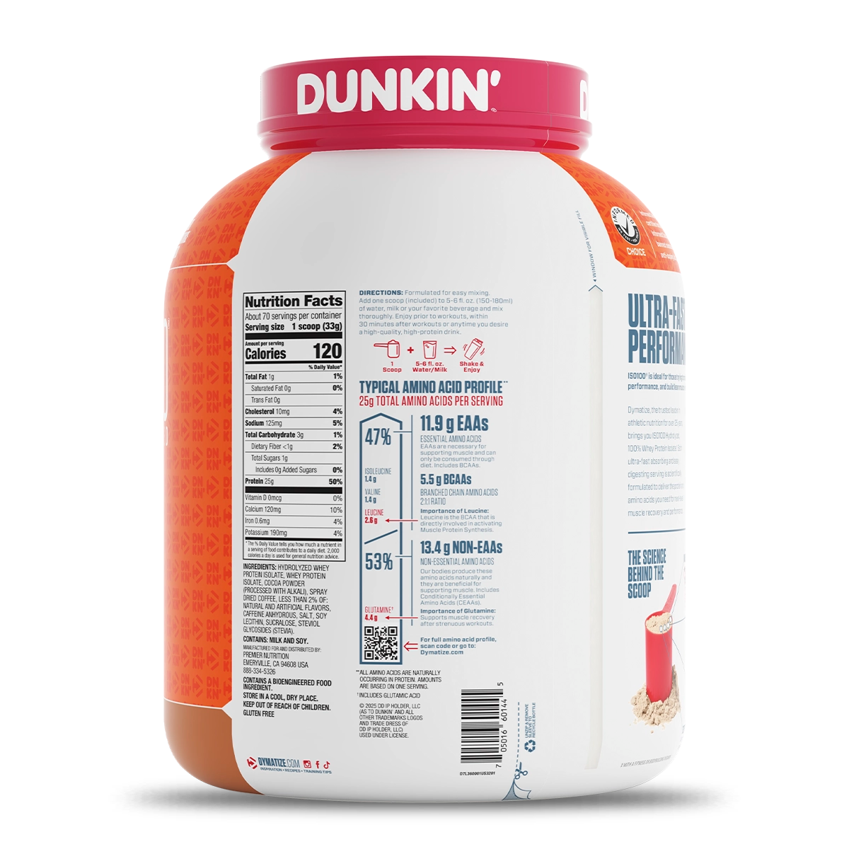Dymatize ISO100 Dunkin’ - Edicion Limitada [5 Lb]