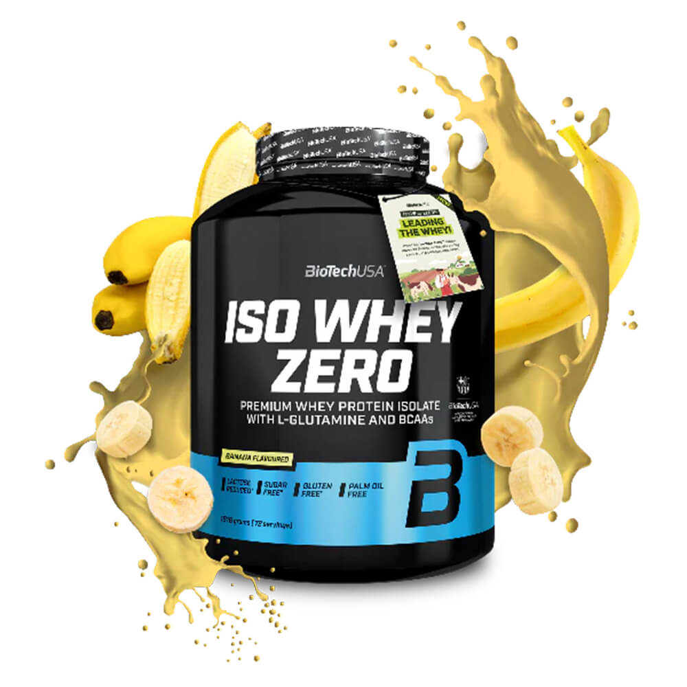 BioTechUSA Iso Whey Zero Proteina Aislada 5 Lb