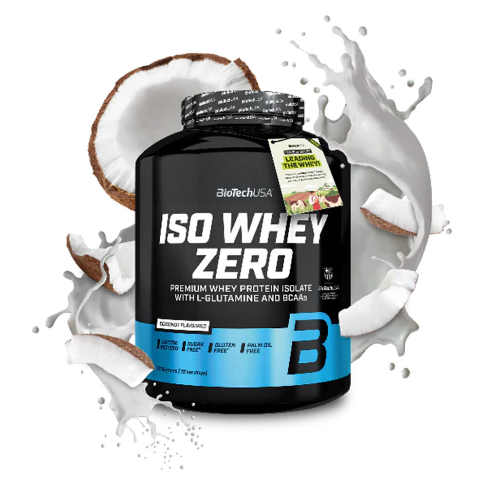 BioTechUSA Iso Whey Zero Proteina Aislada 5 Lb