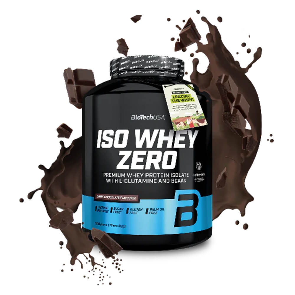 BioTechUSA Iso Whey Zero Proteina Aislada 5 Lb