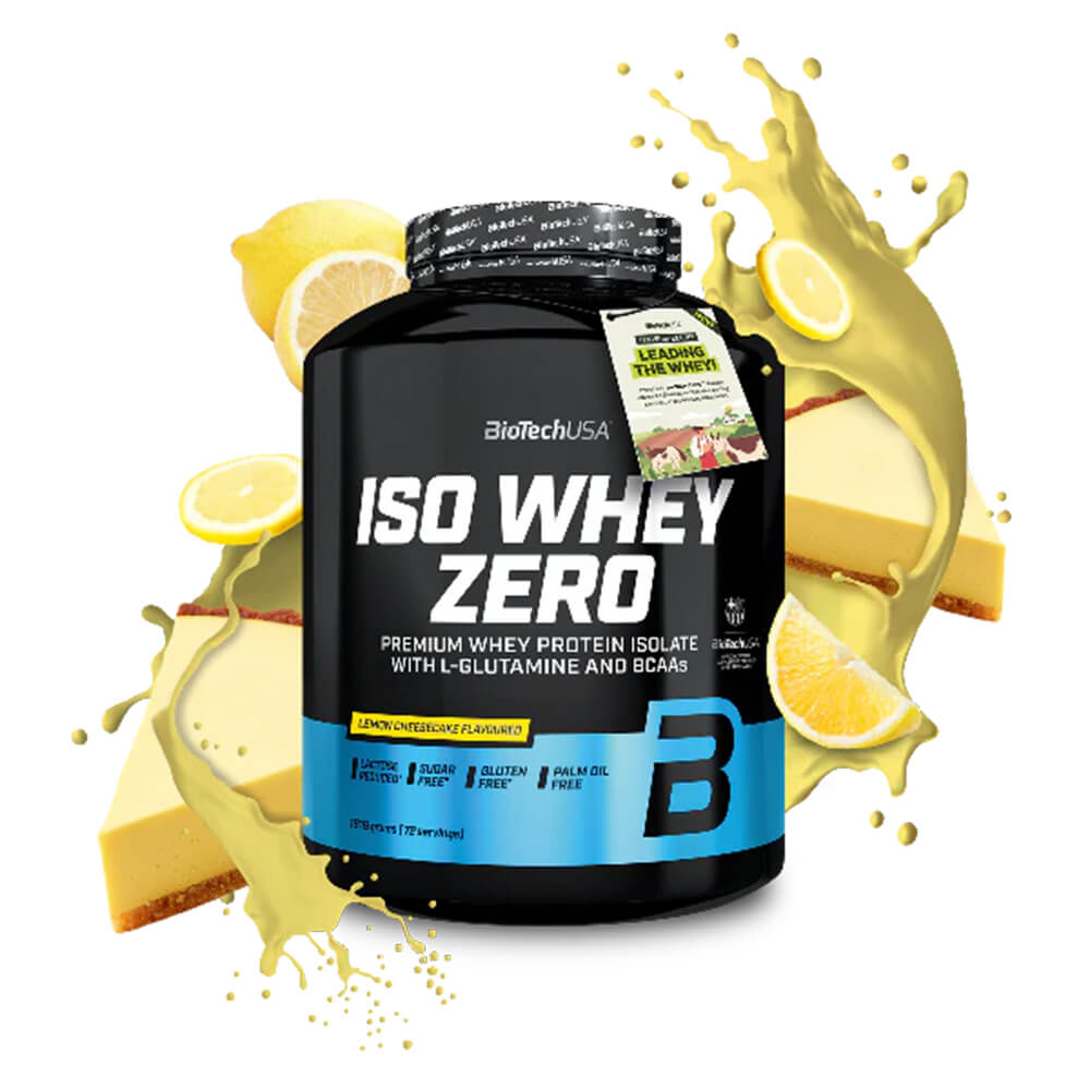 BioTechUSA Iso Whey Zero Proteina Aislada 5 Lb