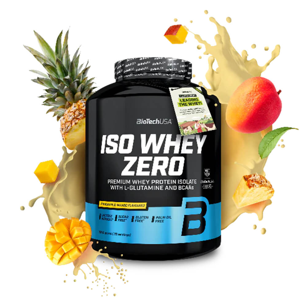 BioTechUSA Iso Whey Zero Proteina Aislada 5 Lb