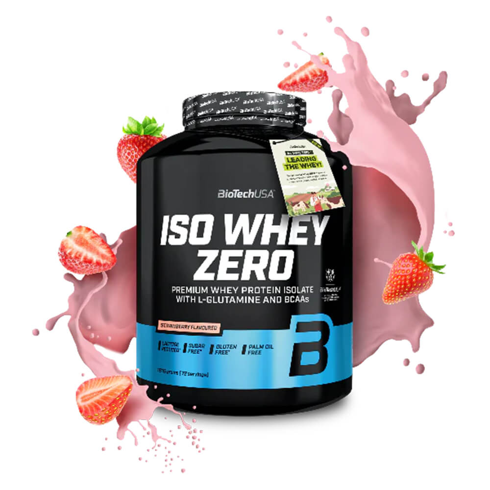 BioTechUSA Iso Whey Zero Proteina Aislada 5 Lb