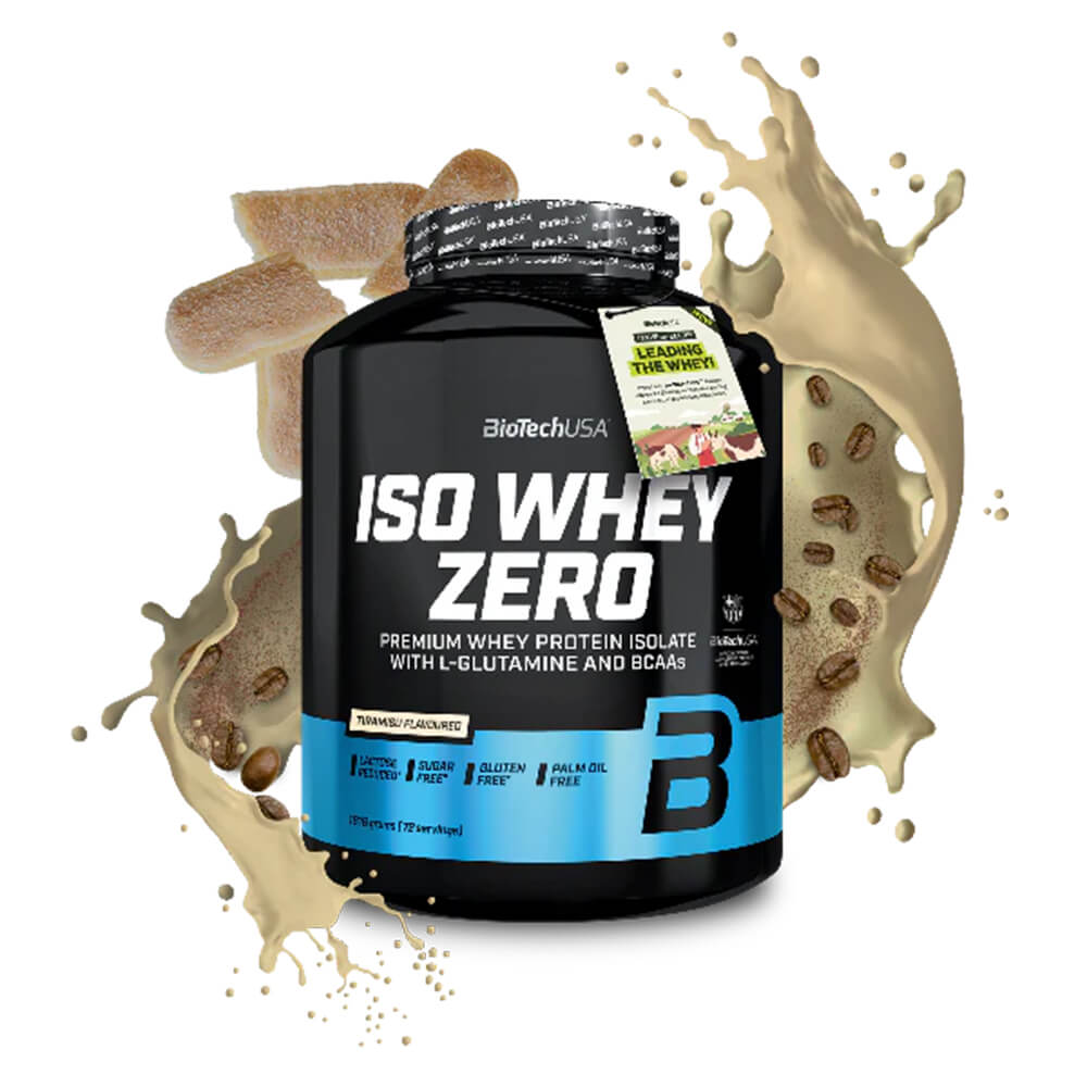 BioTechUSA Iso Whey Zero Proteina Aislada 5 Lb
