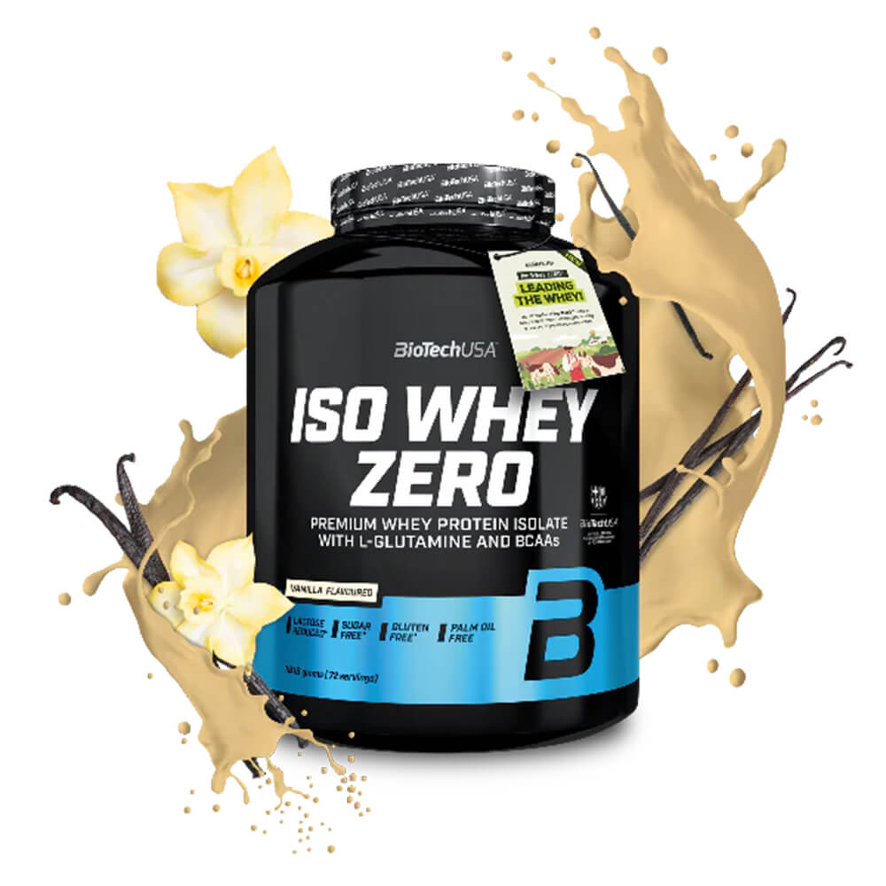 BioTechUSA Iso Whey Zero Proteina Aislada 5 Lb
