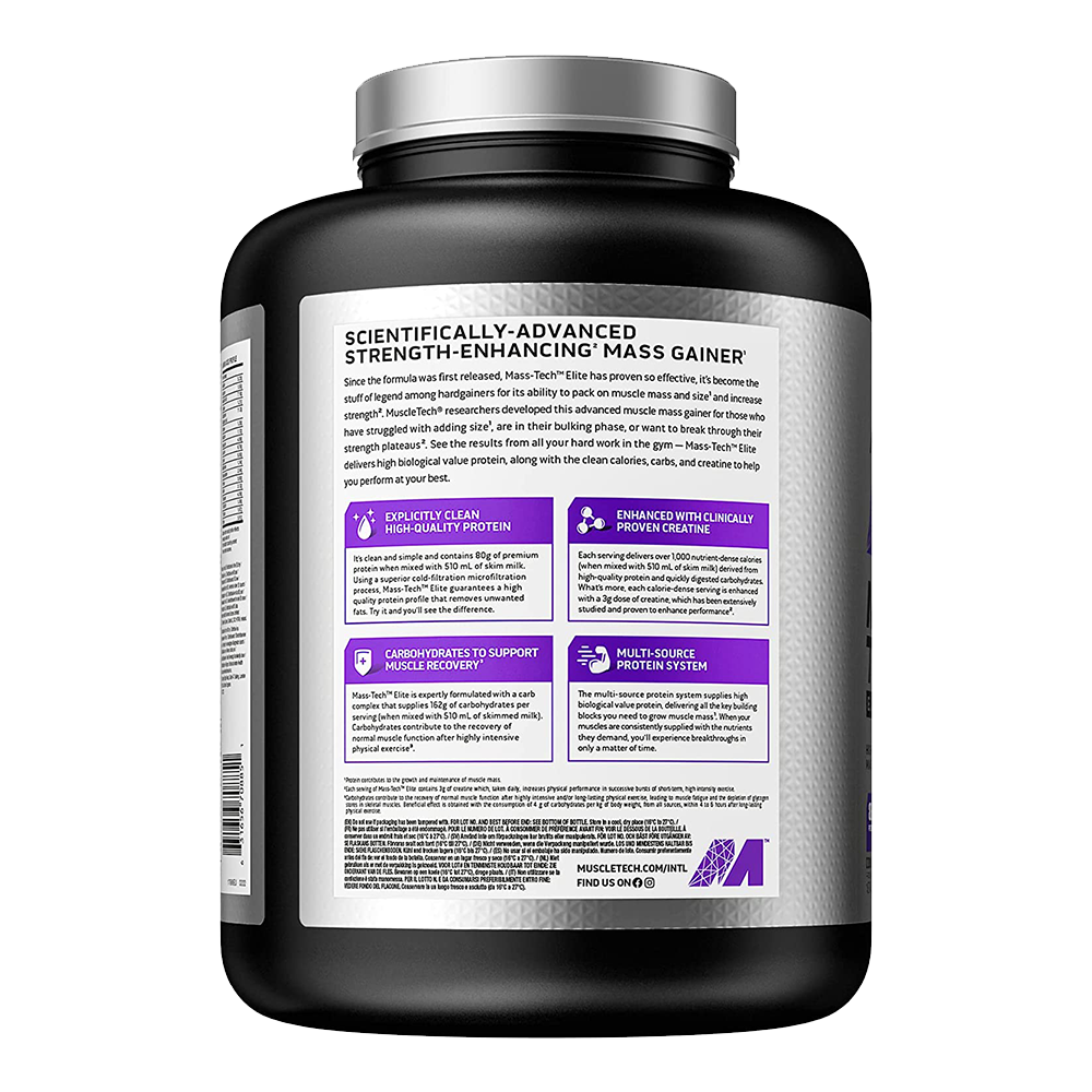 Muscletech Mass Tech Elite Ganador de Masa 7 Lb Ganador de Masa onelastrep.cl