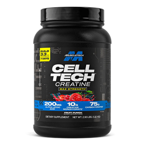 Muscletech Cell Tech Ganador de Masa / Creatina 3 Lb