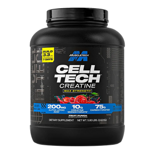 Muscletech Cell Tech Ganador de Masa / Creatina 6 Lb