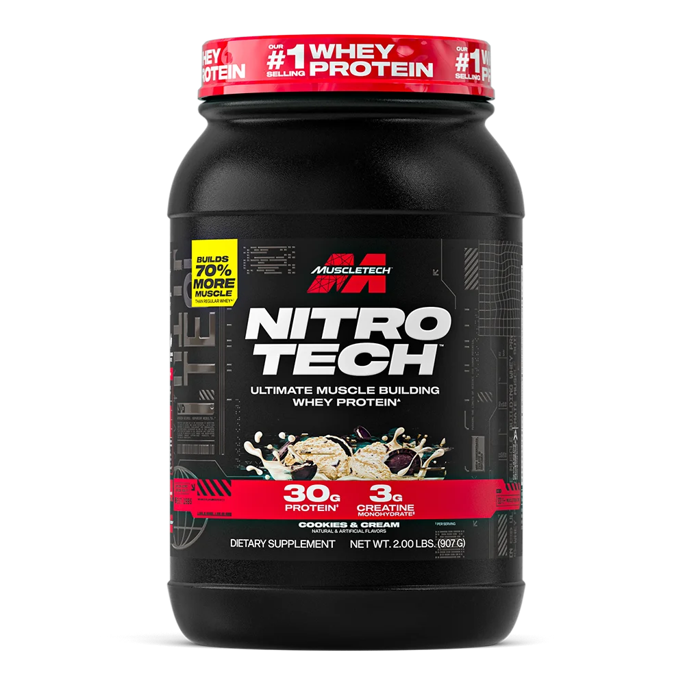 Muscletech Nitro-Tech Whey Protein Proteina 2 Lb