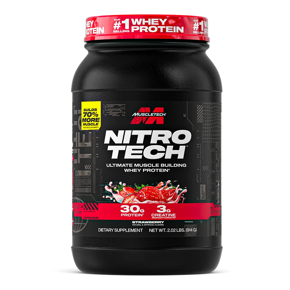 Muscletech Nitro-Tech Whey Protein Proteina 2 Lb