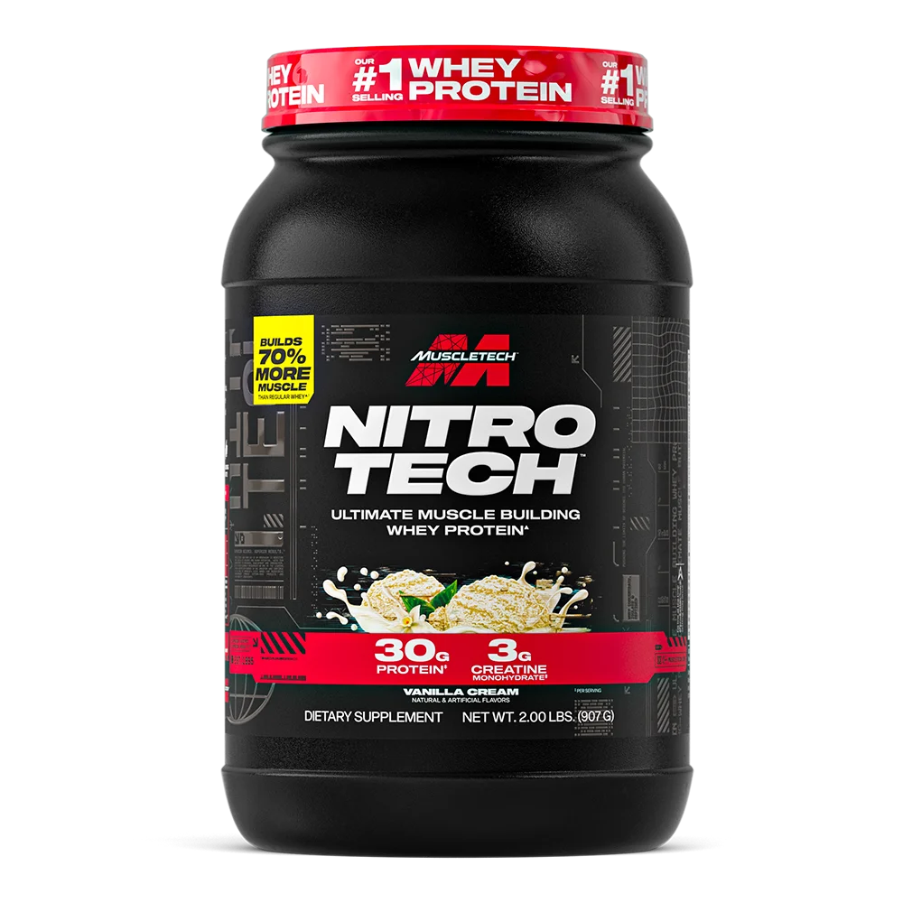 Muscletech Nitro-Tech Whey Protein Proteina 2 Lb