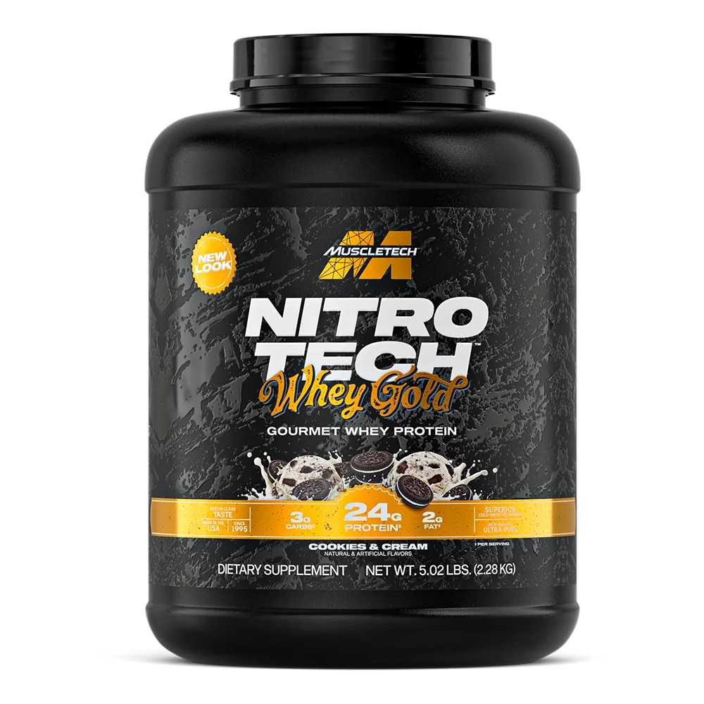 Muscletech Nitro-Tech 100% Whey Gold 5 Lb