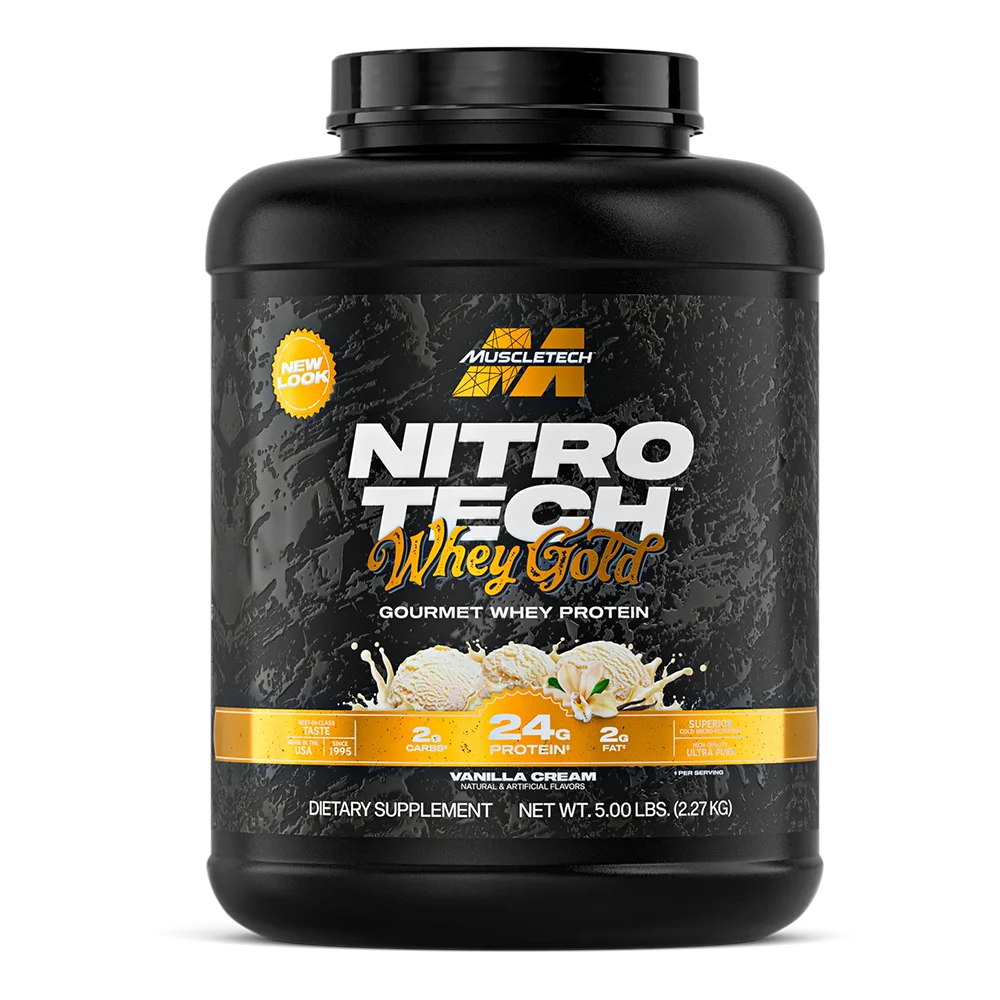 Muscletech Nitro-Tech 100% Whey Gold 5 Lb