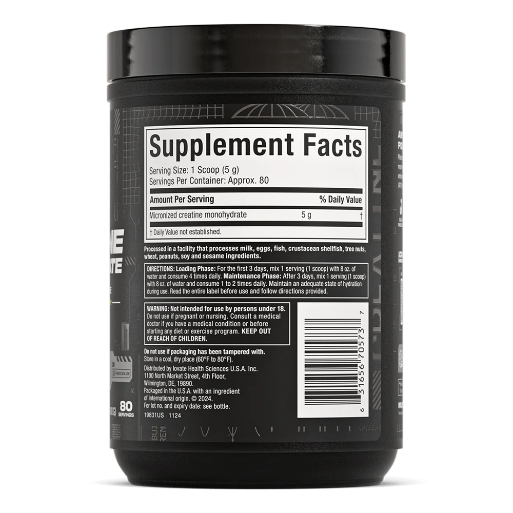 Muscletech Platinum 100% Creatine 400 Gr