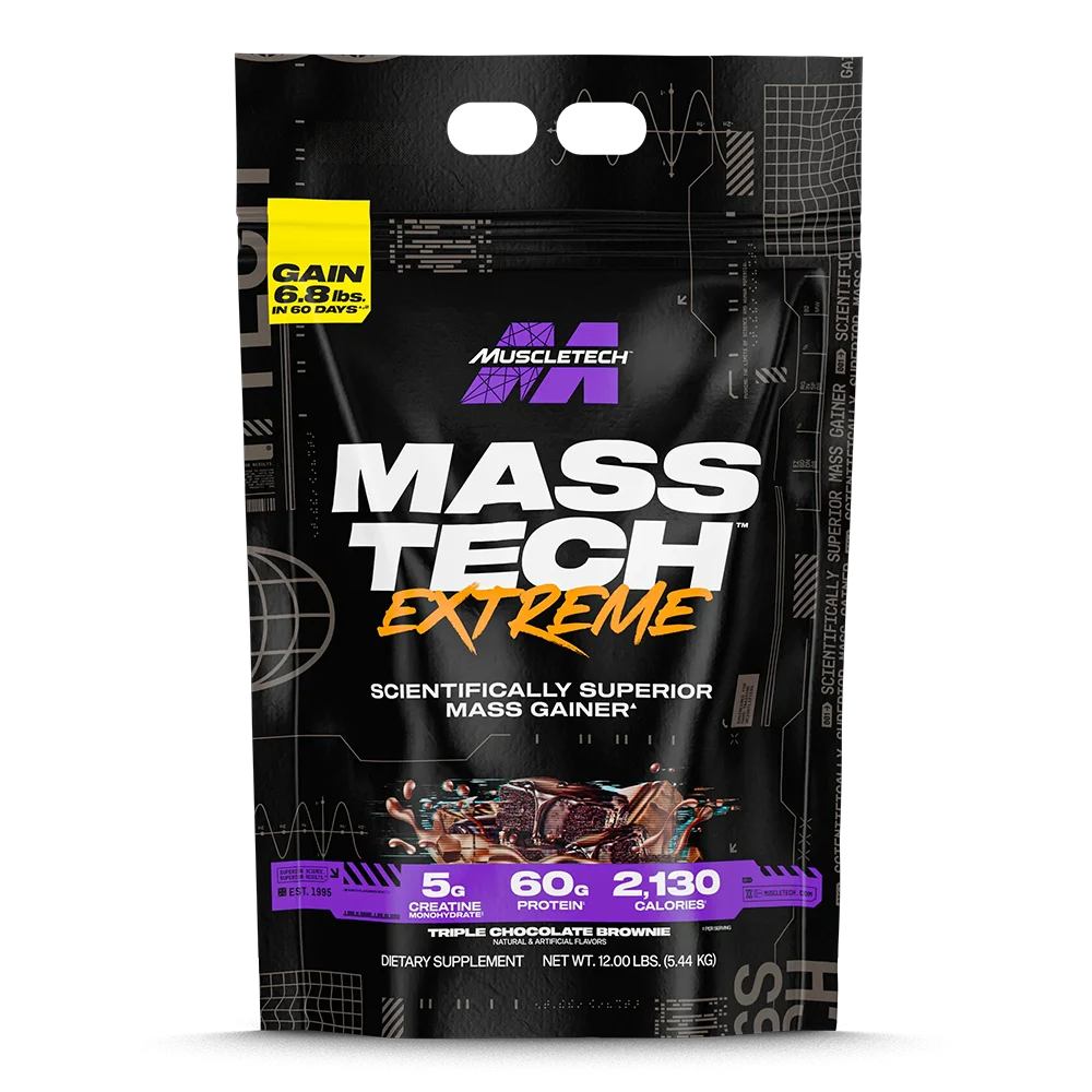 Muscletech Mass-Tech Extreme Ganador de Masa 12 Lb [5.44 kg]