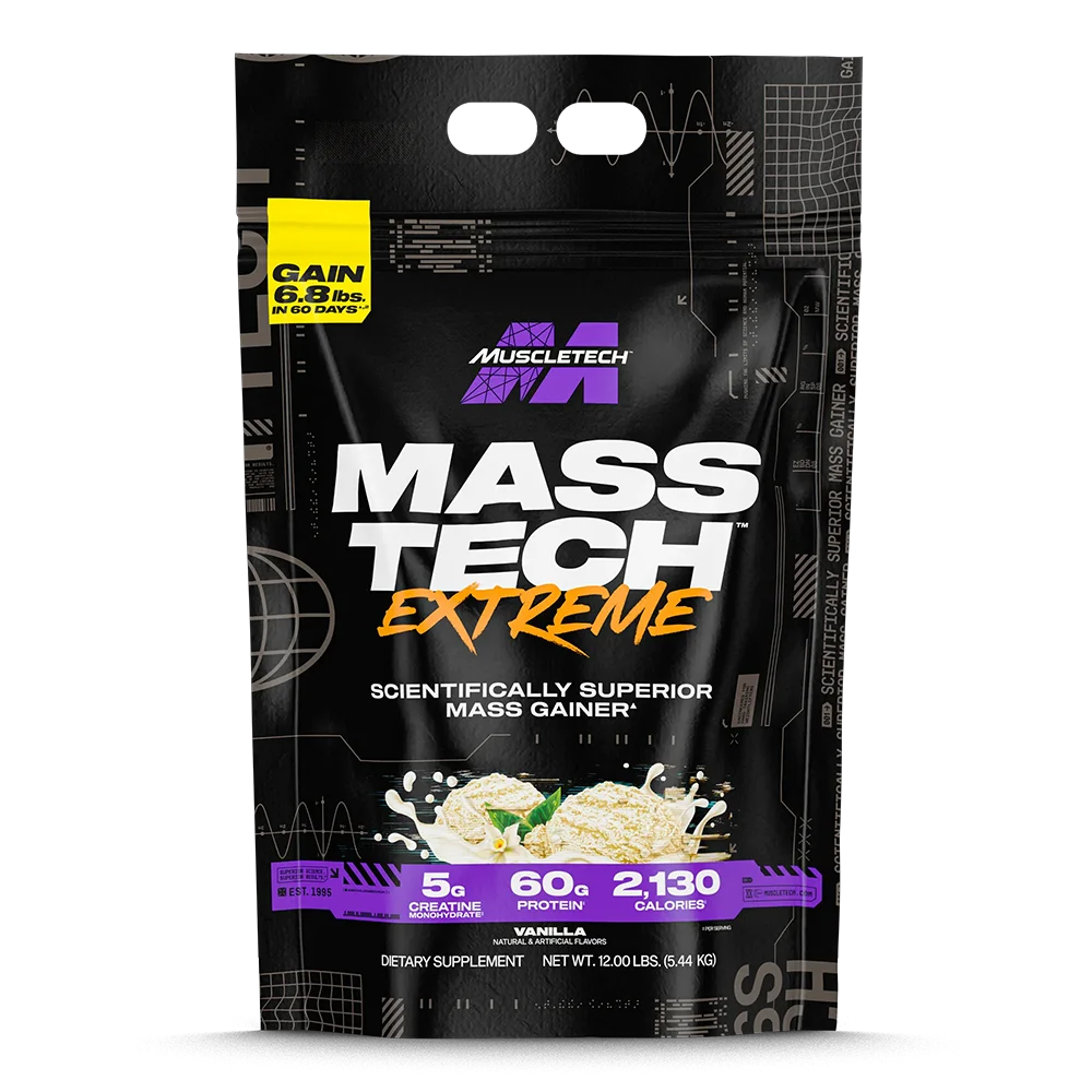 Muscletech Mass-Tech Extreme Ganador de Masa 12 Lb [5.44 kg]