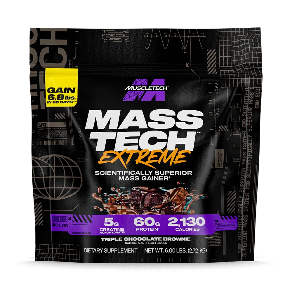 Muscletech Mass-Tech Extreme 2000 Ganador de Masa 6 Lb
