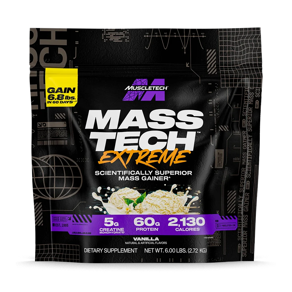 Muscletech Mass-Tech Extreme 2000 Ganador de Masa 6 Lb