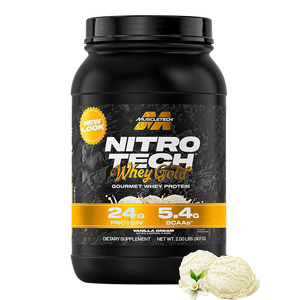 Muscletech Nitro-Tech Whey Gold Proteina 2 Lb Vanilla Cream Proteínas onelastrep.cl
