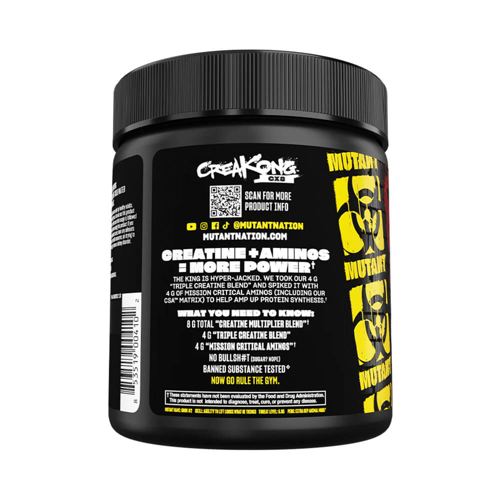 Mutant Creakong CX8 Creatina BCAAs 30 Servicios