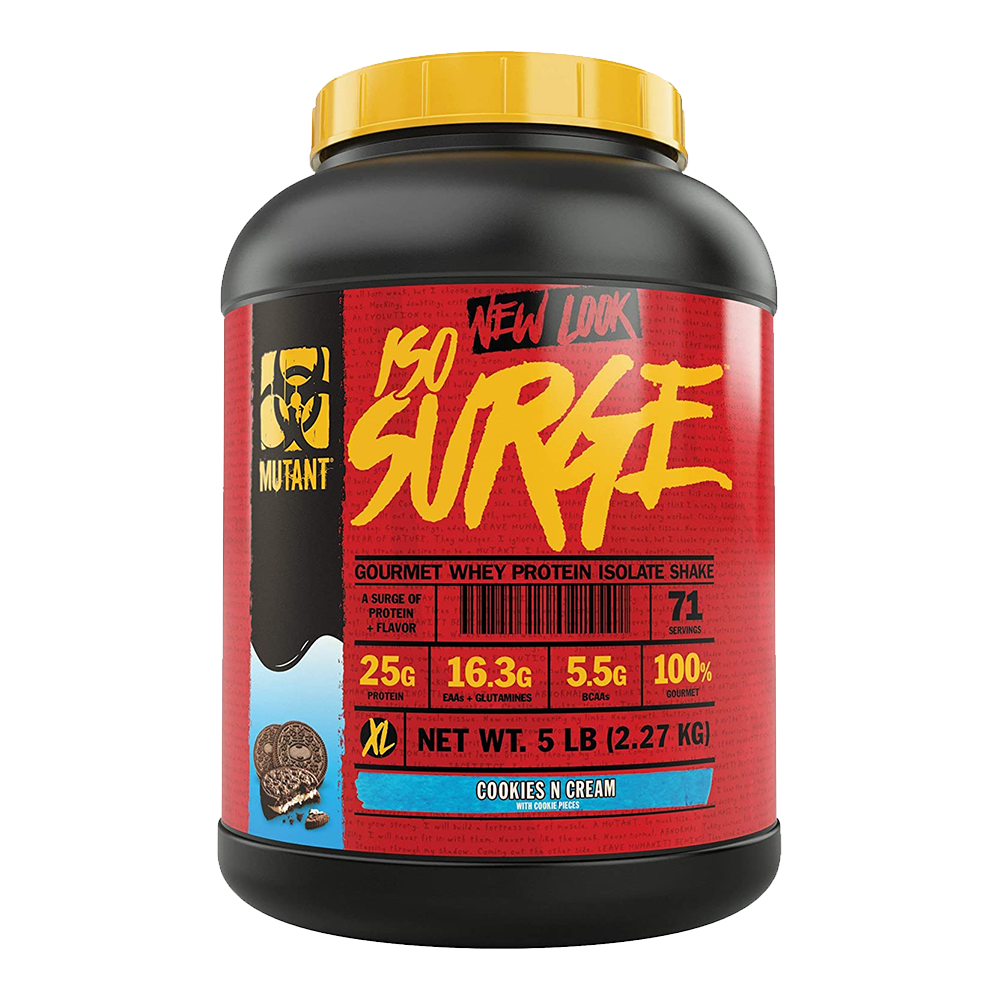 Mutant ISO Surge Proteina Aislada 5 Lb Proteínas onelastrep.cl