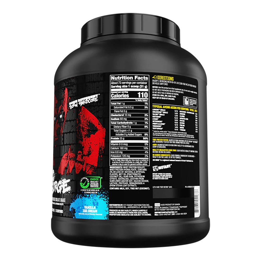 Mutant ISO Surge Proteina Aislada 5 Lb