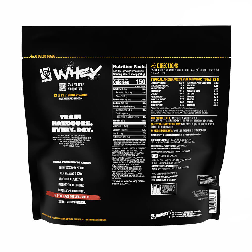 Mutant Whey Proteina 5 Lb