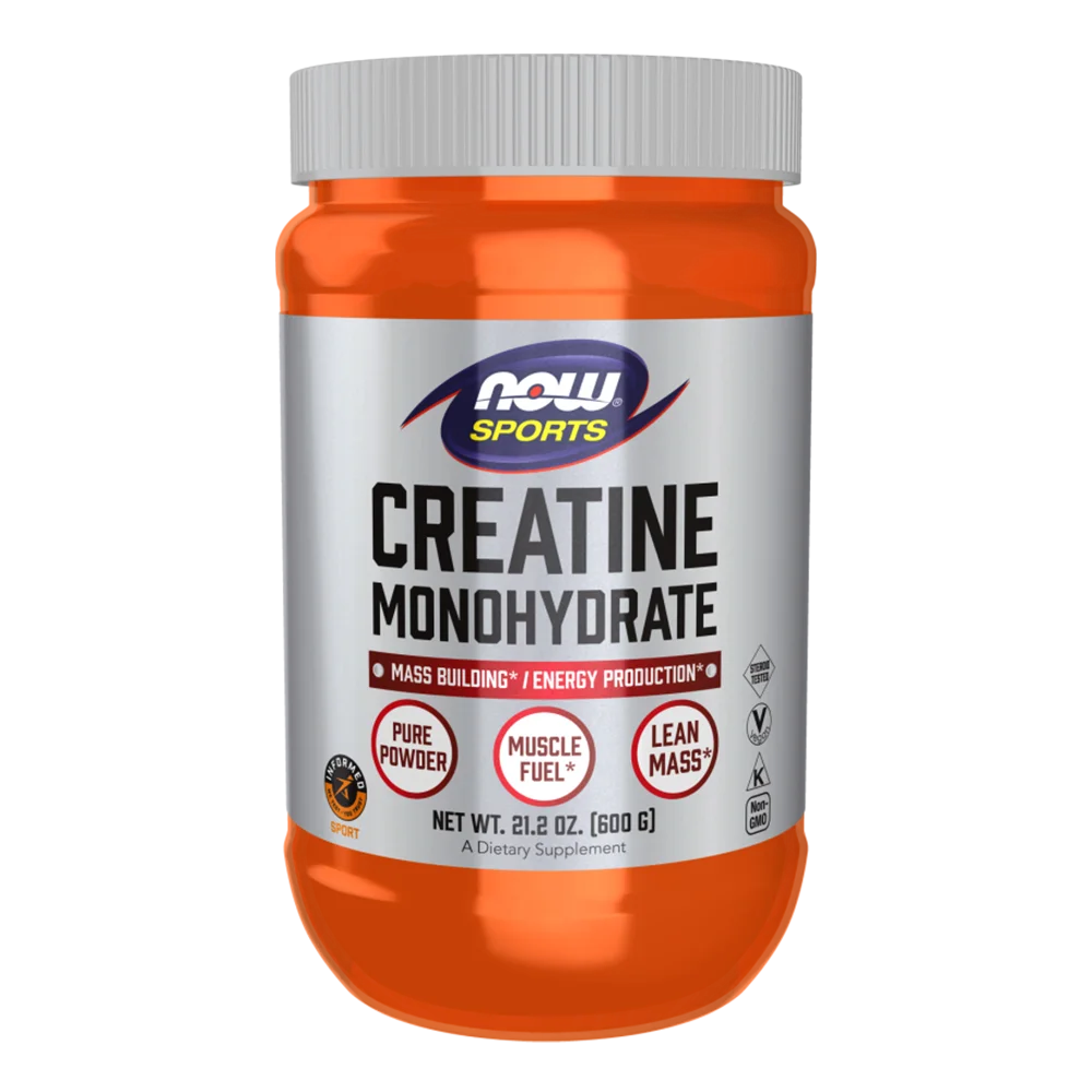 NOW Foods Creatine Monohydrate Powder - 600 g