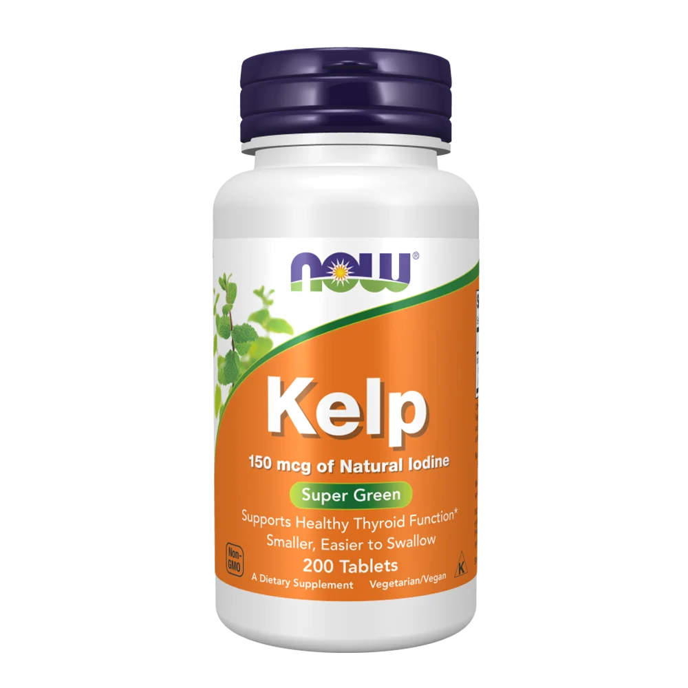 NOW Foods Kelp - 150 mcg [200 Tabletas]