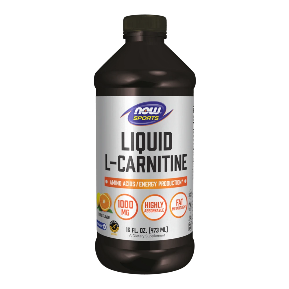 NOW® Foods -L‑Carnitine Liquid 1000 mg [473 Ml]
