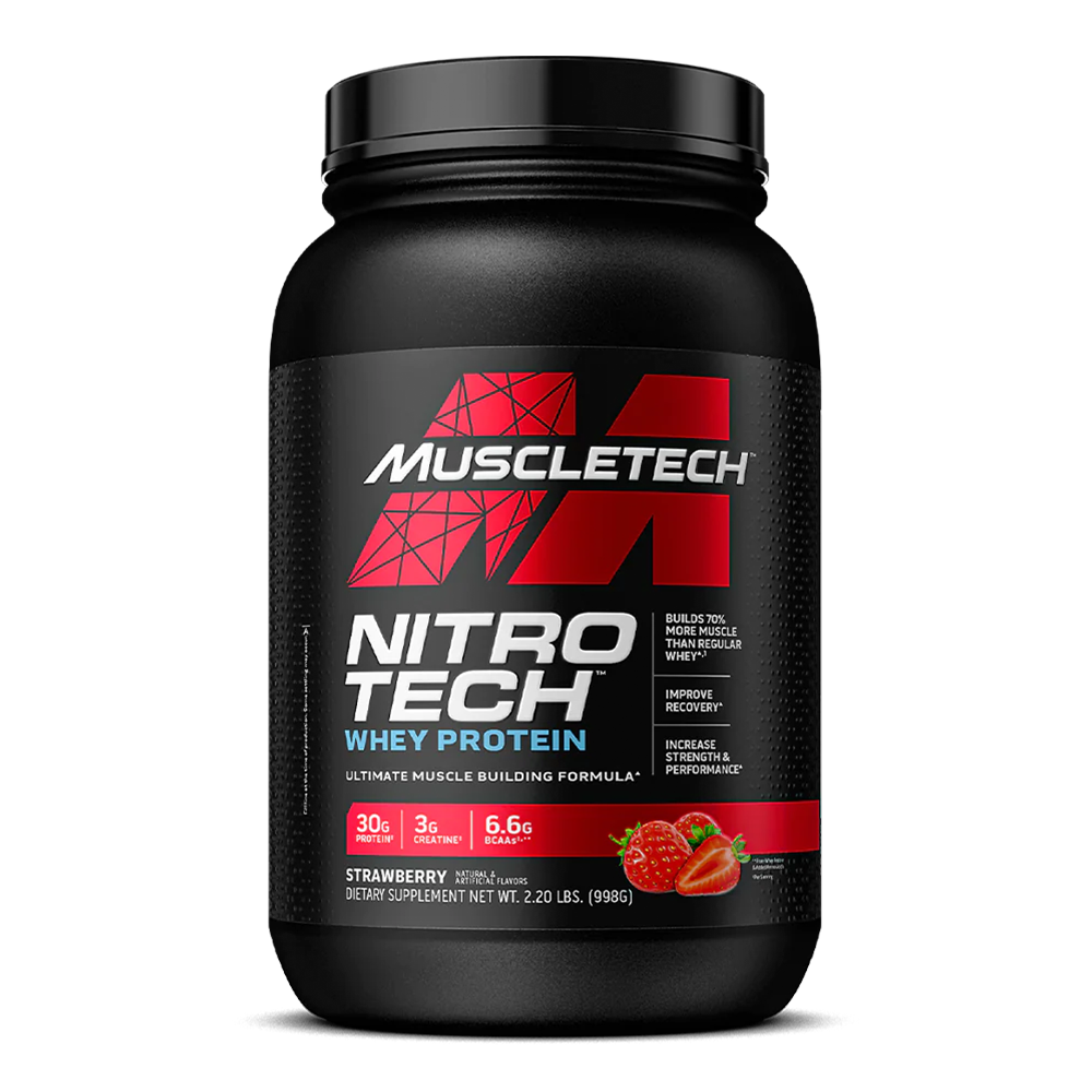 Muscletech Nitro-Tech Whey Protein Proteina 2 Lb Proteínas onelastrep.cl