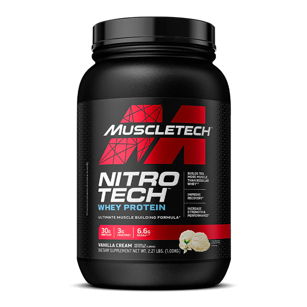 Muscletech Nitro-Tech Whey Protein Proteina 2 Lb Proteínas onelastrep.cl