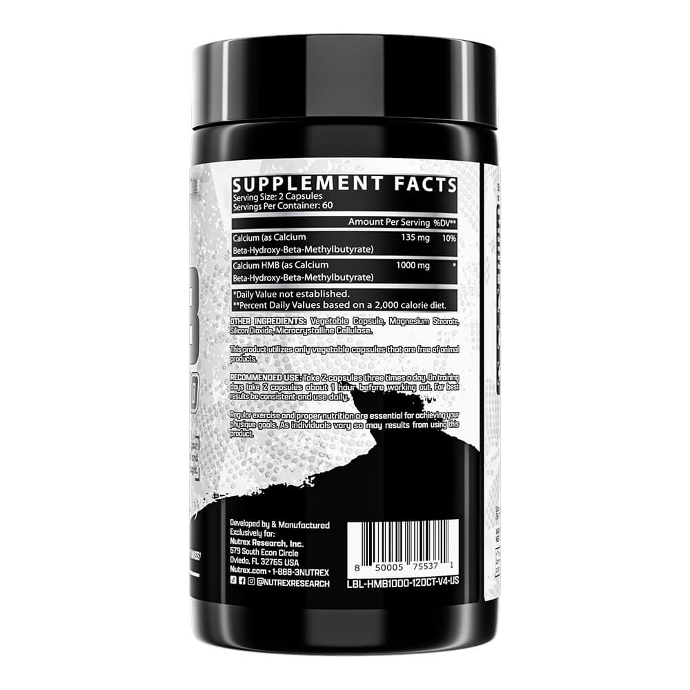 Nutrex HMB 1000 120 Cápsulas
onelastrep.cl