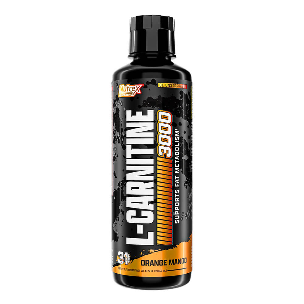 Nutrex Liquid Carnitine 3000 Quemador de Grasa 473 mL