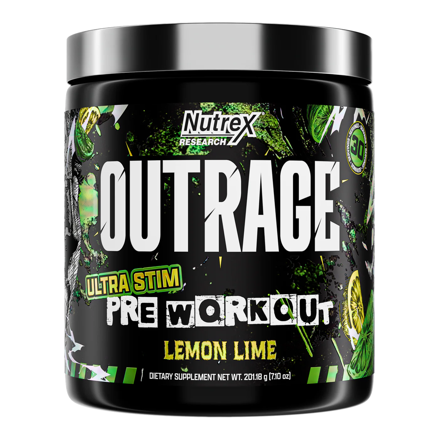 Nutrex Outrage Ultra Stim Pre‑Workout [30 Servicios]