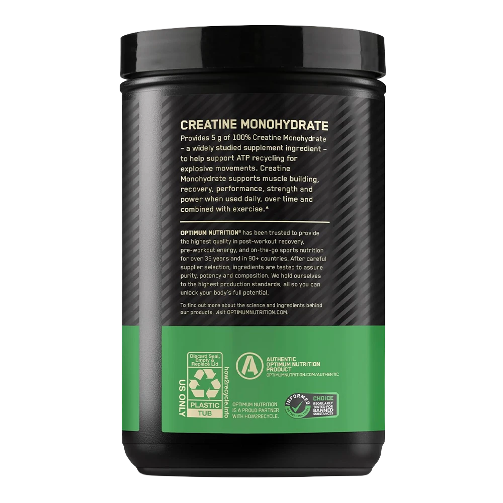 Optimum Nutrition Micronized Creatine Powder 600 Gr