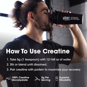 Optimum Nutrition Micronized Creatine Powder 600 Gr