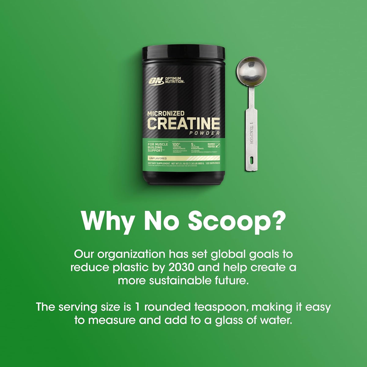 Optimum Nutrition Micronized Creatine Powder 600 Gr