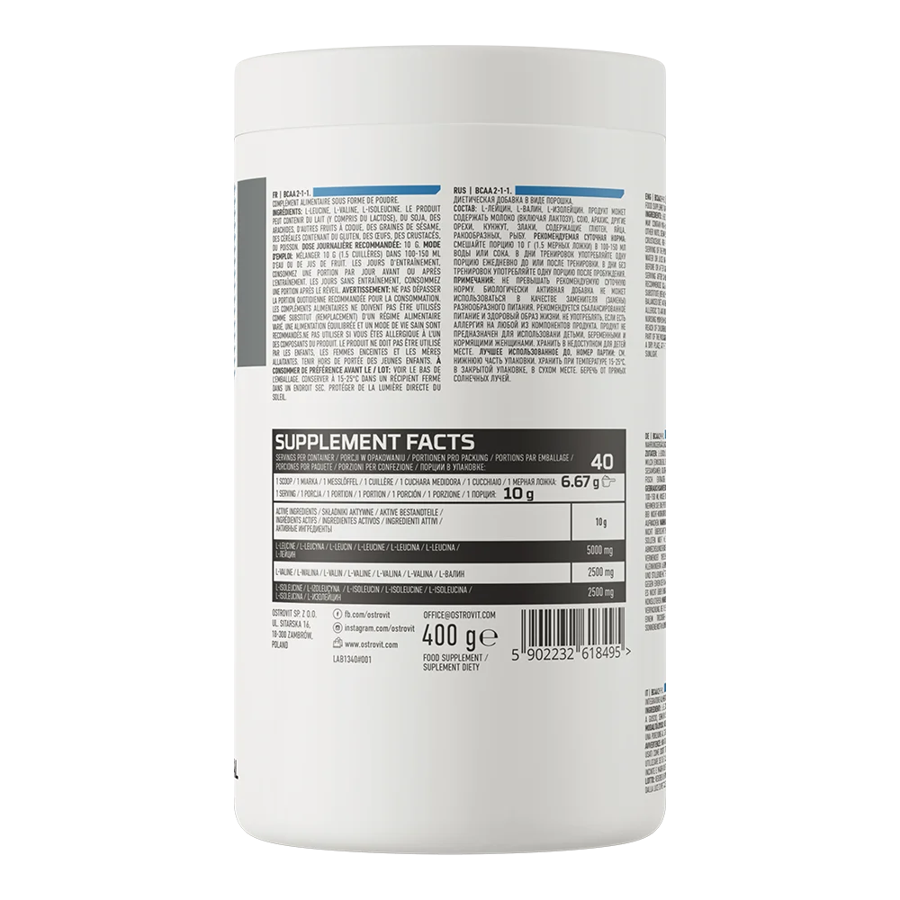 OstroVit BCAA 2-1-1 Instant Aminos 400 Gr