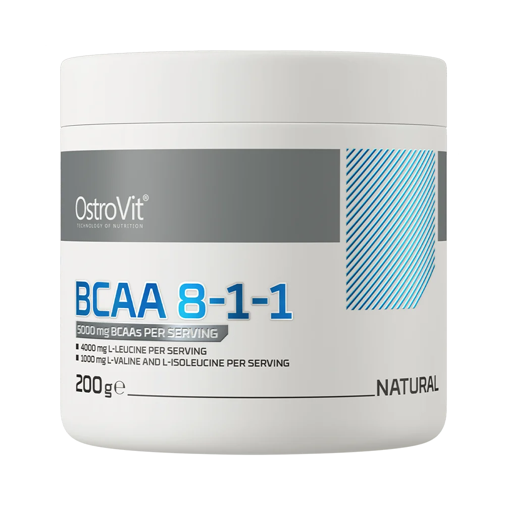 OstroVit BCAA 8:1:1 - 200 g [Sabor Natural / Pure]