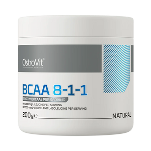 OstroVit BCAA 8:1:1 - 200 g [Sabor Natural / Pure]