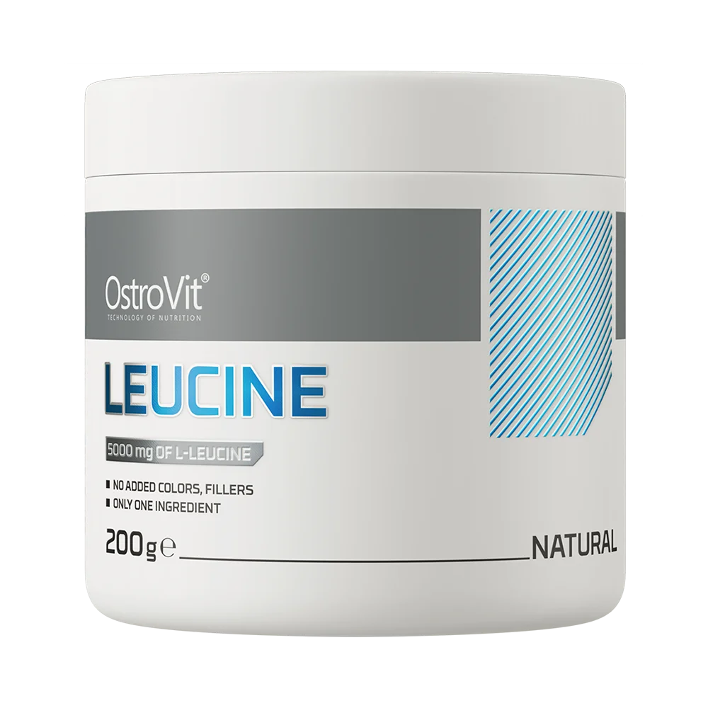 OstroVit L-Leucina Pura – 200 g [Sabor Natural / Pure]