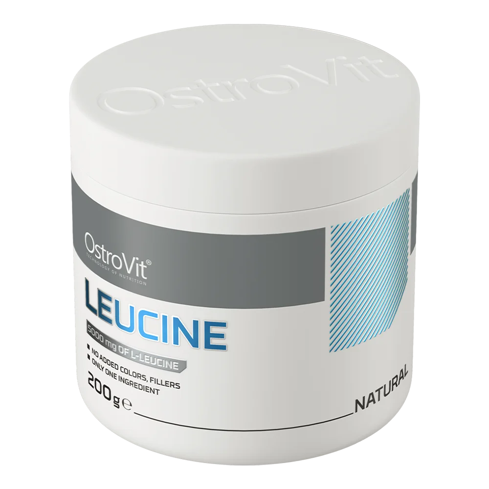 OstroVit L-Leucina Pura – 200 g [Sabor Natural / Pure]