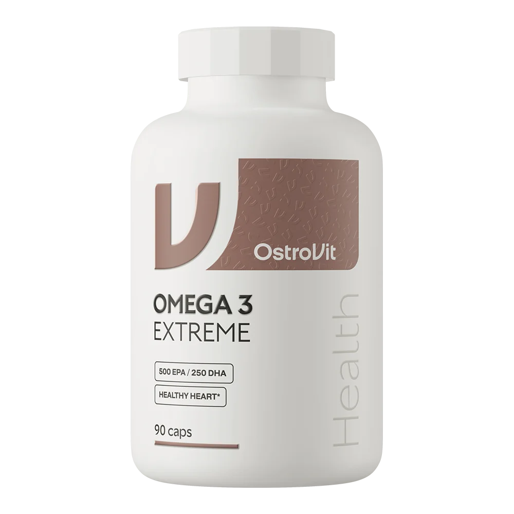 OstroVit Omega 3 Extreme - 90 Cápsulas [500 EPA / 250 DHA]