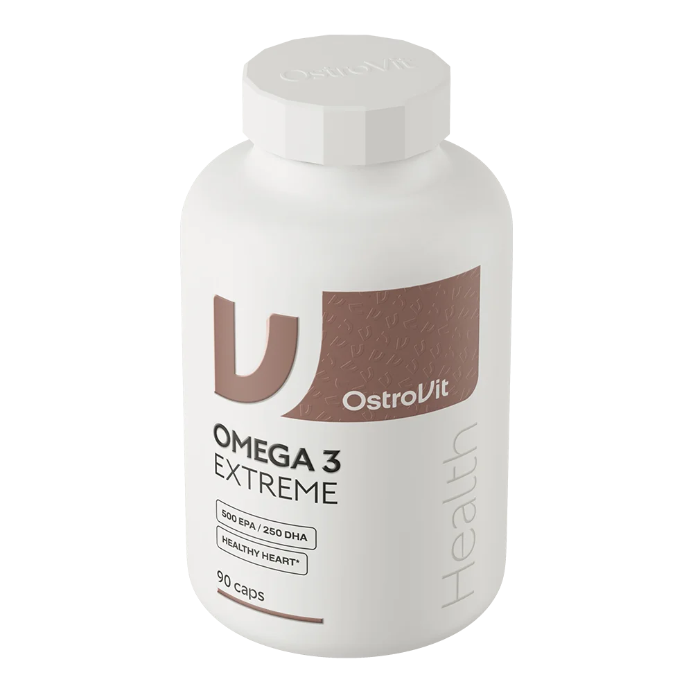 OstroVit Omega 3 Extreme - 90 Cápsulas [500 EPA / 250 DHA]