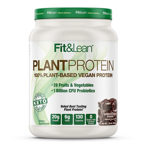Fit & Lean Plant Protein Proteina Vegana 1.25 Lb Proteínas onelastrep.cl