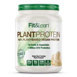 Fit & Lean Plant Protein Proteina Vegana 1.25 Lb Proteínas onelastrep.cl
