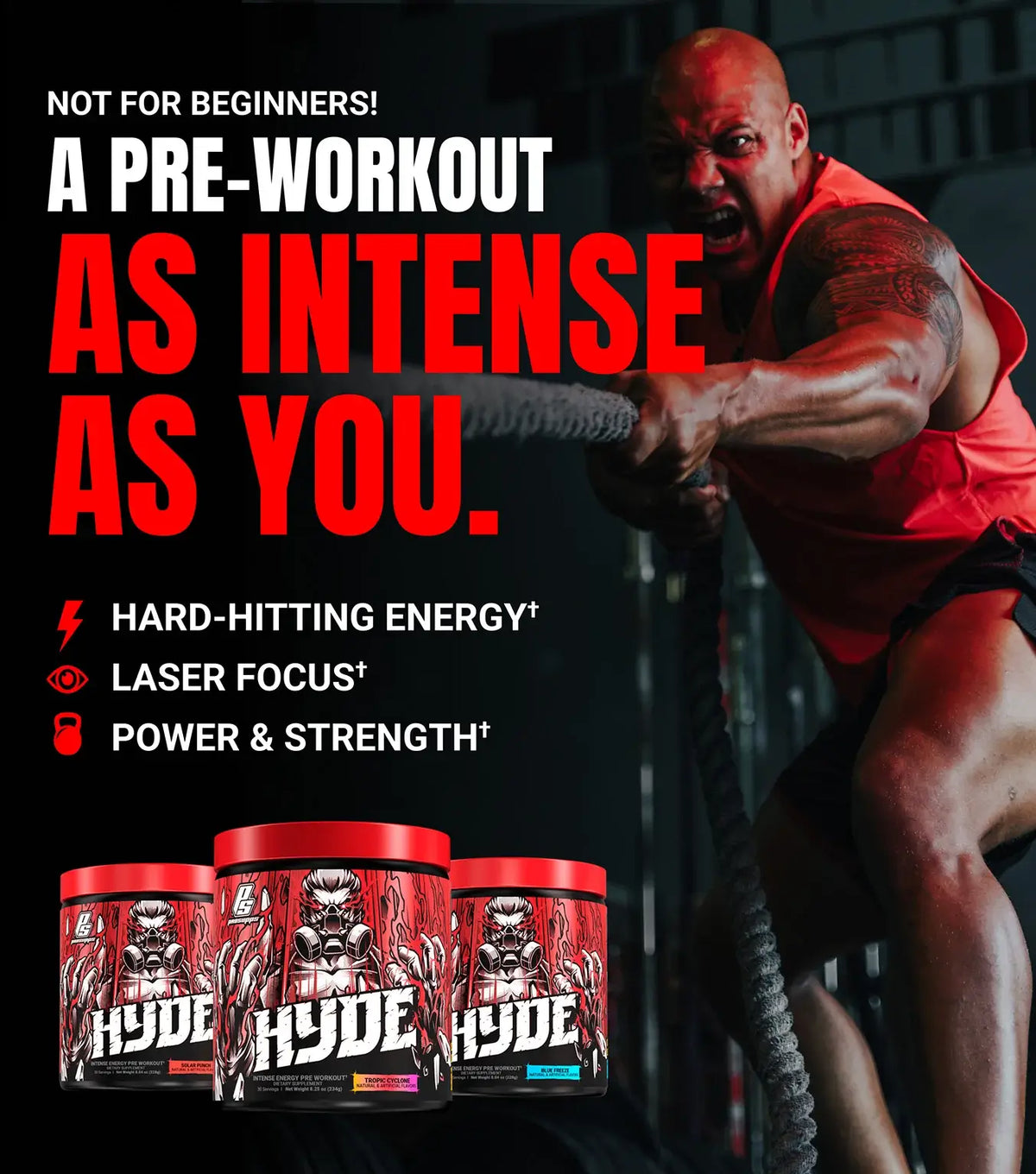 ProSupps Hyde OG Pre-Workout 30 Servicios One Last Rep
onelastrep.cl