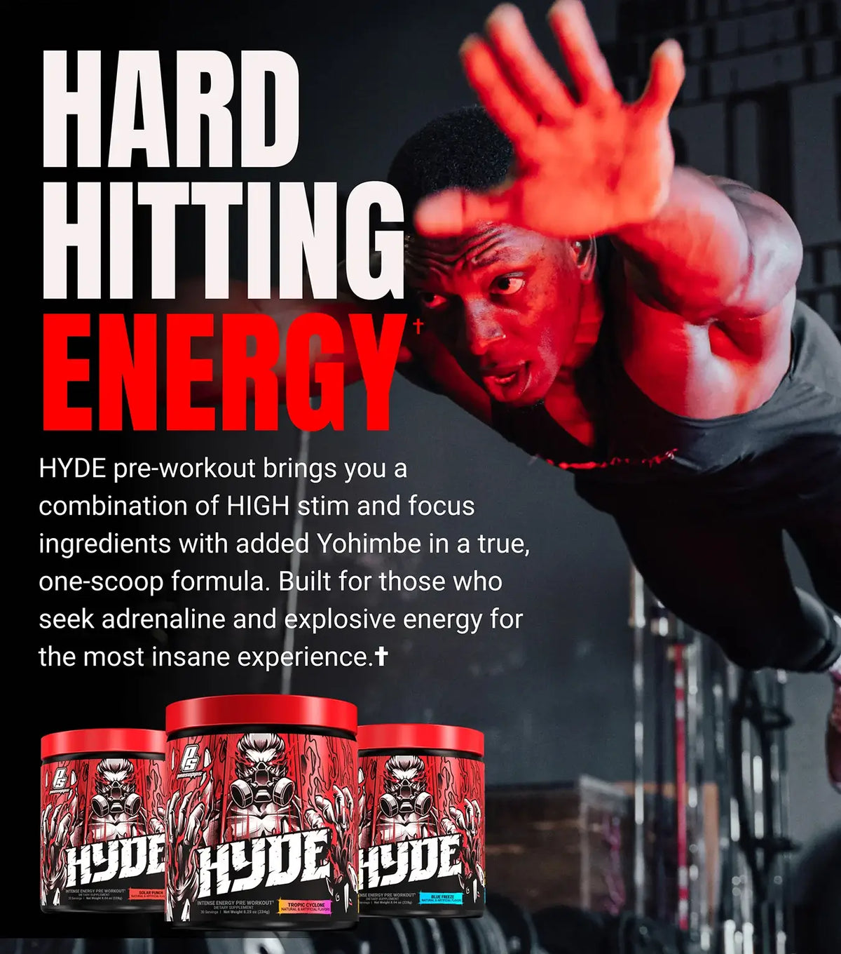 ProSupps Hyde OG Pre-Workout 30 Servicios One Last Rep
onelastrep.cl
