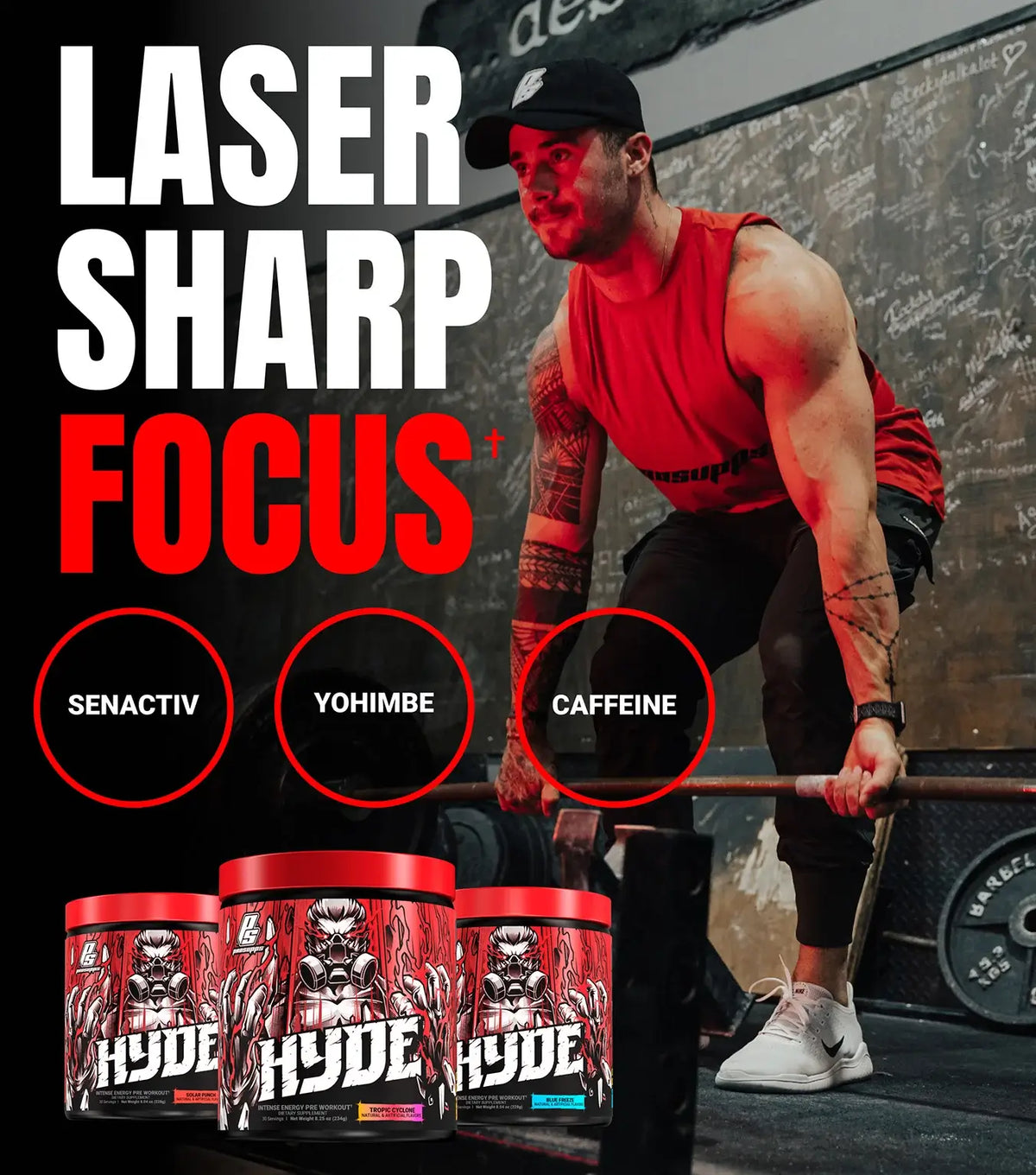 ProSupps Hyde OG Pre-Workout 30 Servicios One Last Rep
onelastrep.cl